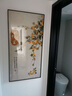 潔雕新中式玄關(guān)裝飾畫(huà)入戶(hù)正對門(mén)掛畫(huà)2025最新款高級感走廊過(guò)道墻壁畫(huà) 喜上眉梢-B 70*140（晶瓷平面+鋁合金邊框） 曬單實(shí)拍圖