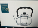 憶壺茶（YIHUTEA）玻璃煮茶壺電陶爐2026新款煮茶器耐高溫大容量燒水養生茶壺套裝 【高端套組】煙灰壺1100ml+電陶爐1000w 曬單實(shí)拍圖