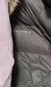 坦博爾羽絨服女長(cháng)款可脫卸帽廓形冬保暖外套25年新款5530836D 黑色165 曬單實(shí)拍圖