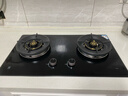 櫻花（SAKURA）燃氣灶雙眼玻璃灶臺式嵌入兩用家用5.2KW大火力天然氣多段控火 JZT-JGC08 曬單實(shí)拍圖
