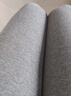 紅豆內衣男純棉秋褲男全棉保暖褲2條裝彈力打底棉毛褲 灰+黑 曬單實(shí)拍圖