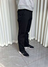 碧連天冬天加絨加厚大碼廚師工作褲餐飲酒店后廚房服務(wù)員專(zhuān)用黑色松緊褲 黑色-加絨款 XL 曬單實(shí)拍圖