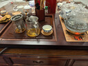 金灶（KAMJOVE）整套茶具功夫茶盤(pán)套裝 玫瑰實(shí)木精雕自動(dòng)上水茶臺泡茶機茶海K-200 搭配H9電茶爐 曬單實(shí)拍圖