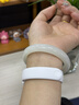 凈心石【情人節禮物】和田玉手鐲青白玉女款平安鐲內徑約57-58mm 曬單實(shí)拍圖