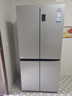 海爾（Haier）冰箱四開(kāi)門(mén)多門(mén)雙變頻風(fēng)冷無(wú)霜凈味保鮮節能省電雙開(kāi)門(mén)一級能效家用大容量十字對開(kāi)門(mén)電冰箱 【水晶銀477升 母嬰三檔變溫 黑金凈化】 曬單實(shí)拍圖