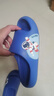 豬爸爸兒童拖鞋男童夏季居家室內浴室防滑2025新款中大童男寶寶涼鞋藍26 曬單實(shí)拍圖