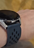 碼仕適用華為手表表帶Watch5/4/3/GT6/5/gt4/3/2/Pro/榮耀Magic2/OPPO Watch4/X硅膠透氣磁吸黑色22mm 曬單實(shí)拍圖