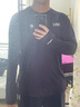 STAW基礎印花運動(dòng)跑步長(cháng)袖T恤男吸濕排汗3A抗菌馬拉松訓練休閑速干衣 深紫色 XL 曬單實(shí)拍圖