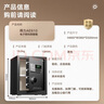 得力保險柜家用型 密碼保險箱辦公財務(wù)專(zhuān)用小型文件柜全鋼防盜入墻入柜床頭保管柜 曜臻AE610高45cm 曬單實(shí)拍圖