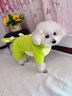 櫻源貓咪衣服牽引恐龍小貓衣服秋冬款戶(hù)外小狗狗衣服四腳冬季保暖衣服 綠色【恐龍】法蘭絨面料 M 【建議5-8斤 】 曬單實(shí)拍圖