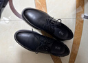 海瀾之家HLA皮鞋男款加絨棉鞋頭層牛皮鞋正裝商務(wù)鞋男 T342黑色 (加絨)43 曬單實(shí)拍圖