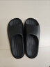樸西男士四季抗菌室內浴室洗澡防滑居家情侶涼拖女 黑色 44-45 曬單實(shí)拍圖