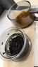 美斯尼 泡茶杯玻璃茶杯茶水分離杯加厚墨色玻璃茶具杯過(guò)濾杯 曬單實(shí)拍圖