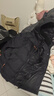 京東京造26冬季運動(dòng)御寒MAX連帽面包短款羽絨服三防保暖男外套 黑色 XL 曬單實(shí)拍圖