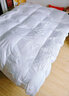 斯諾曼【暖芯】90%白鴨絨被子羽絨被芯 加厚冬被220*240cm填充1400g白色 曬單實(shí)拍圖