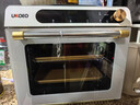UKOEO高比克5A 風(fēng)爐平爐家用烤箱風(fēng)平二合一5A烤箱多功能全自動(dòng)大容量私房烘焙電烤箱 白色（標配2盤(pán)1網(wǎng)） 42L 【曬單送2網(wǎng)1盤(pán)1手套】 曬單實(shí)拍圖