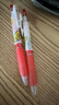 斑馬牌（ZEBRA）RMJF5按動(dòng)筆芯0.5mm紅色中性筆替芯適用JJ77簽字筆 10支 曬單實(shí)拍圖
