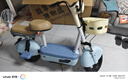 預米電動(dòng)車(chē)新國標自行車(chē)元宇宙電瓶車(chē)成人男女通用代步車(chē)長(cháng)續航踏板電瓶車(chē)臺鈴綠源同款代步助力車(chē) 藍色【品牌電池全國聯(lián)?！?【鋰電】原裝20A-續航140里 曬單實(shí)拍圖