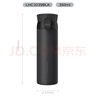 樂(lè )扣樂(lè )扣（LOCK&LOCK）憧憬彈跳保溫杯316不銹鋼男女學(xué)生便攜保溫保冷水杯子350ML黑色 曬單實(shí)拍圖