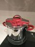 膳魔師高壓鍋壓力鍋單手開(kāi)合安全防爆304不銹鋼灶具通用年會(huì )禮品送禮 勃艮第紅-黃金容量 22cm 6L 曬單實(shí)拍圖