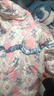 瑪米瑪卡（MOMOCO）兒童羽絨服女童冬季保暖外套可愛(ài)花邊帶帽時(shí)尚羽絨服 粉色 110 曬單實(shí)拍圖
