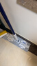 寶家潔平板拖把35cm桿長(cháng)126cm配1片布XE06夾布除塵拖把 曬單實(shí)拍圖