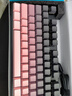 惠普（HP）GK200機械鍵盤(pán)有線(xiàn)辦公游戲鍵盤(pán) 20種背光燈效 87鍵電競鍵盤(pán)鼠標套裝電腦外設鍵鼠 側刻黑莓粉【茶軸】白光 曬單實(shí)拍圖