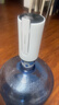 榮事達（Royalstar）電動(dòng)抽水器桶裝水取水器家用飲水機自動(dòng)上水器純凈水桶吸水神器 白黑【透明出水口】殺菌燈+三檔定量 曬單實(shí)拍圖