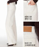 VEROMODA牛仔褲2026春季新款純棉鉤花純色小香風(fēng)直筒褲優(yōu)雅時(shí)髦326132027 蜜乳白牛仔 L 曬單實(shí)拍圖