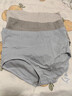 浪莎內褲女高腰純棉收腹抗菌底褲4條大碼無(wú)痕收小肚子提臀女士?jì)妊?曬單實(shí)拍圖
