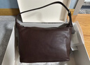 裘真情人節禮物【明星推薦】經(jīng)典hobo包植鞣牛皮腋下通勤休閑餃子女包 咖啡色-大號 小包/大包 曬單實(shí)拍圖