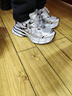 ZHR則則厚底老爹鞋男女同款戶(hù)外復古增高休閑鞋情侶款運動(dòng)女 JT67F銀色42 曬單實(shí)拍圖