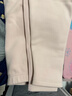 古今（GUJIN）保暖褲女加絨加厚超柔絨打底褲粉色秋冬季東北抗寒棉褲 曬單實(shí)拍圖