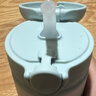 膳魔師（THERMOS）2024新款日本兒童吸管杯寶寶水杯子迪shi尼限量版保溫杯FJT帶把手 薄荷綠 350ml （2024新款） 曬單實(shí)拍圖