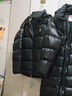 黑冰25秋冬男款鵝絨800蓬高蓬防潑輕量保暖活帽羽絨服F8620MJ 黑色 M 曬單實(shí)拍圖