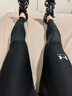 安德瑪（UNDERARMOUR）HeatGear Armour男子緊身褲1361586 黑色001 XL 曬單實(shí)拍圖