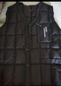 【內膽馬甲】秋冬中老年棉馬甲男士大碼背心加厚保暖坎肩棉衣馬褂 黑色字母馬甲 3XL 曬單實(shí)拍圖
