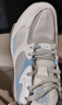 鴻星爾克憲章2.0男子休閑鞋秋季新款透氣老爹鞋軟彈運動(dòng)鞋舒適簡(jiǎn)約男鞋子 蛋奶灰/暖霧灰 41 曬單實(shí)拍圖