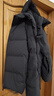 優(yōu)衣庫男裝女裝無(wú)縫羽絨連帽外套夾克羽絨服478279 08 深灰色 L 曬單實(shí)拍圖