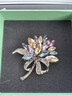 森汽水晶胸針高檔女奢華氣質(zhì)高級感水晶花朵胸花西裝配飾簡(jiǎn)約百搭飾品 XZ0716氣質(zhì)奢華胸針 曬單實(shí)拍圖