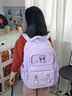 陽(yáng)光8點(diǎn)庫洛米書(shū)包小學(xué)生女孩兒童護脊減負1-3-6年級高顏值痛包雙肩背包 曬單實(shí)拍圖