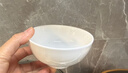 潔雅杰陶瓷碗中式白瓷小碗家用4.5英寸米飯碗喝湯碗面碗套裝10只裝 曬單實(shí)拍圖