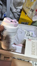 杯具熊（BEDDYBEAR）雙飲咖啡保溫杯帶吸管水杯高顏值禮品杯便攜車(chē)載杯子500ml枝頭歡 曬單實(shí)拍圖