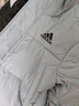 adidas 拒水長(cháng)款休閑保暖鴨絨羽絨服男女秋冬阿迪達斯官方輕運動(dòng) 藍色   M 曬單實(shí)拍圖
