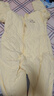 初貝（CHUBEI）大童睡袋嬰兒寶寶小學(xué)生兒童成人春秋冬薄加厚連體睡衣分腿防踢被 春秋有腳套淺黃色 5XL建議身高140-175（165碼） 曬單實(shí)拍圖