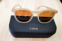 CARIN劉亦菲同款墨鏡女款防紫外線(xiàn)太陽(yáng)鏡男士百搭戶(hù)外遮陽(yáng)防曬Connie 【劉亦菲同款色】Connie C2 燕麥棕 曬單實(shí)拍圖
