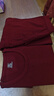 浪莎（LangSha）馬年禮物本命年男士套裝酒紅色秋衣秋褲純棉中老年人暗紅保暖內衣 【酒紅2件套】·1秋衣1長(cháng)褲 2XL /180 曬單實(shí)拍圖