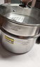 炊大皇304不銹鋼湯鍋+蒸屜 湯蒸燉鍋蒸鍋雙耳煮粥煮面 22cm 電磁爐通用 曬單實(shí)拍圖