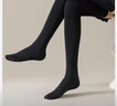 佰姿緣過(guò)膝長(cháng)筒襪女秋冬光腿神器裸感自然加絨加厚防滑高筒襪肉色大腿襪 【1雙裝-連腳】黑色 均碼 春秋季無(wú)絨款適合15~25℃【80-150斤】 曬單實(shí)拍圖