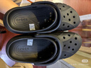 卡駱馳（CROCS）貝雅云彩女士洞洞鞋戶(hù)外休閑鞋|208186 黑色-001(含智必星) 36 (230mm) 37 曬單實(shí)拍圖